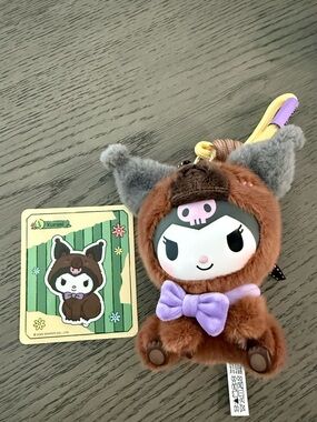 Hello Kitty & Friends Capybara Plush Keychain